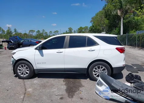 2020 Chevrolet Equinox Awd Ls z USA, uszkodzony, nr VIN 3GNAXSEV8LS709523